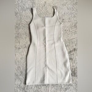 Babaton Cream Mini Dress